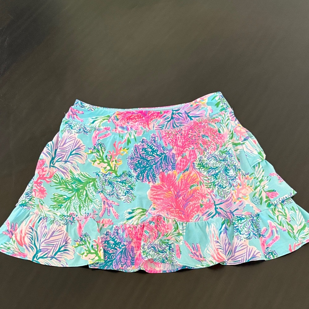 Lilly Pulitzer Ruffled Tennis/Pickle Skirt